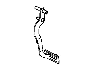 Chevrolet Suburban Brake Pedal - 15015869