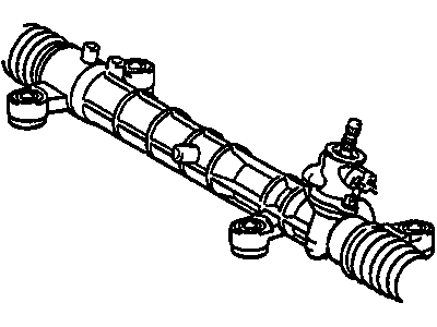 2008 Pontiac Vibe Rack And Pinion - 88973765