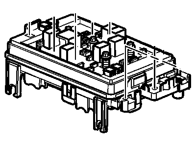 Chevrolet Trailblazer Fuse Box - 15196421