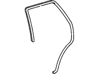 GM 94859616 Molding,Rear Side Door Opening Frame Garnish *Neutral