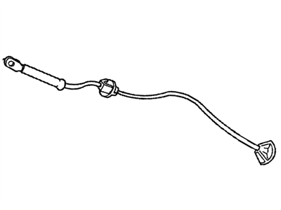 Chevrolet P30 Throttle Cable - 15996316