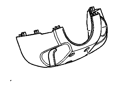 GM 15858051 Shroud, Steering Column