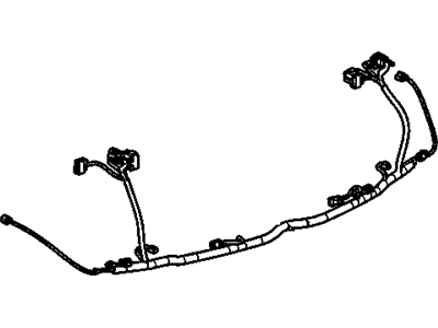 GM 22915749 Harness Assembly, Rear Lamp Wiring