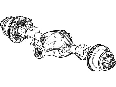 GM 22936438 Axle Assembly, Rear