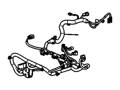 GM 22798383 Harness Assembly, Driver Seat Wiring