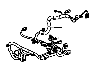 GM 22893506 Harness Assembly, Driver Seat Wiring