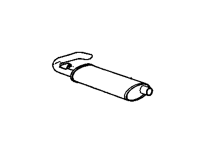 1985 Cadillac Fleetwood Exhaust Pipe - 25532591
