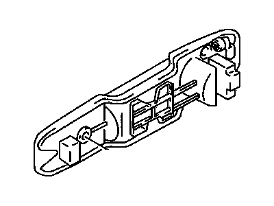 2002 Chevrolet Tracker Door Handle - 30021404