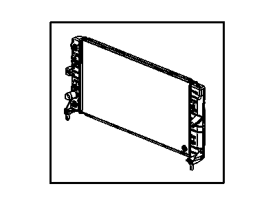 2010 Chevrolet Impala Radiator - 15140592