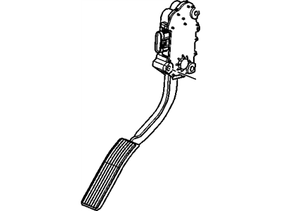 GM 15222244 Pedal,Accelerator(W/Bracket & Module)