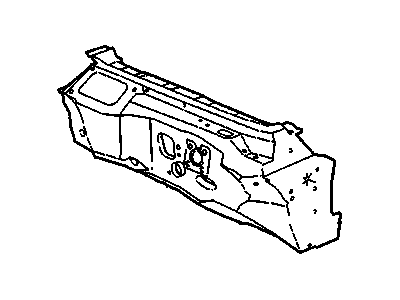 GM 25608802 Retainer, Dash Panel Interior Sound Barrier (Push In)