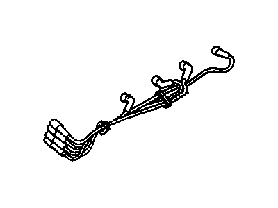1993 Pontiac Firebird Spark Plug Wires - 19351557