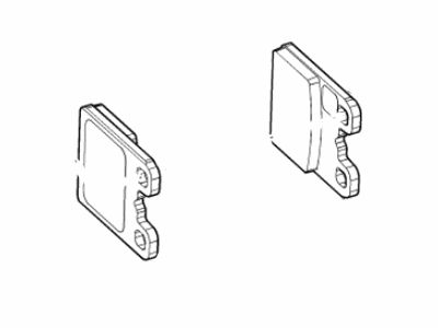 Cadillac CT4 Brake Pad - 13553895