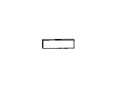 GM 15002610 Label,Inflator Restraint System Information(English Pressure Applied)