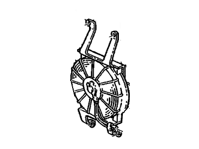 GM 15717423 Fan Assembly, Auxiliary Engine Coolant