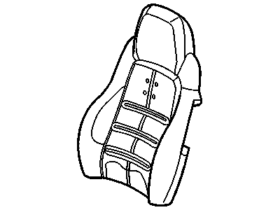 2007 Chevrolet Corvette Seat Cushion Pad - 19330714