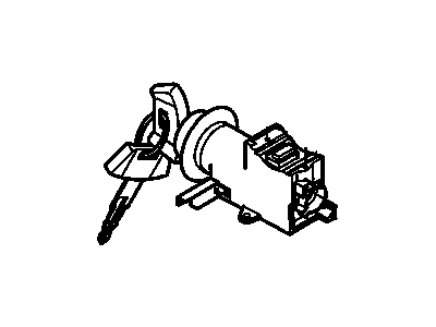 GM 26039996 Cylinder,Ignition Lock