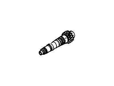 GM 12355774 SHAFT, Transmission Mainshaft