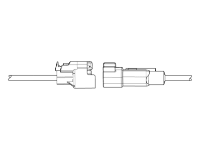 2021 Chevrolet Blazer Engine Wiring Harness Connector - 13587299