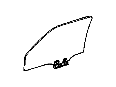 GM 15724372 Window,Front Side Door