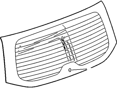 GM 95481227 Window Assembly, Lift Gate