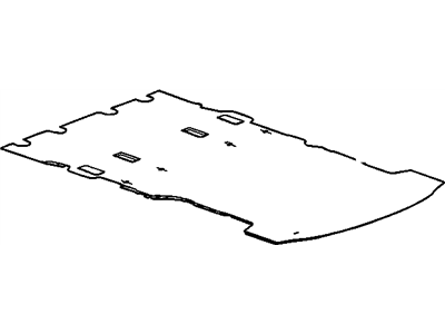 GM 15119031 Mat Assembly, Rear Floor