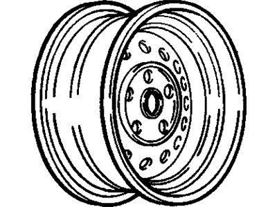 1994 Oldsmobile Silhouette Spare Wheel - 9591794