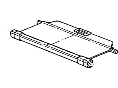 GM 15170420 Shade Assembly, Luggage *Oak