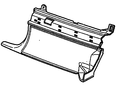 GM 10234390 TRIM, Rear Quarter Trim