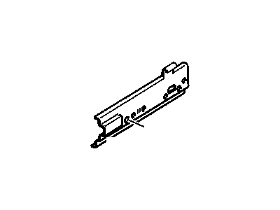 GM 12456715 REINFORCEMENT, Front Seat Back Panel