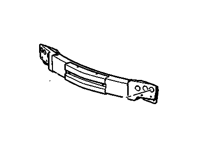 GM 22806758 Bar Assembly, Front Bumper Imp