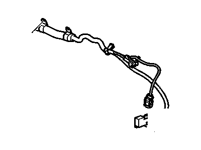 2010 Chevrolet Suburban Battery Cable - 25862354