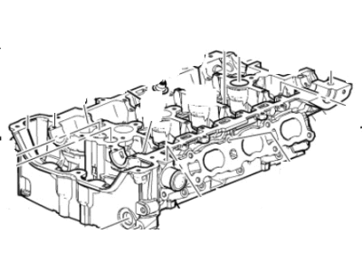 2010 Buick LaCrosse Cylinder Head - 12608280