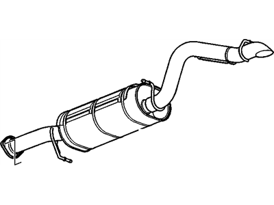 Hummer H2 Exhaust Pipe - 20779908