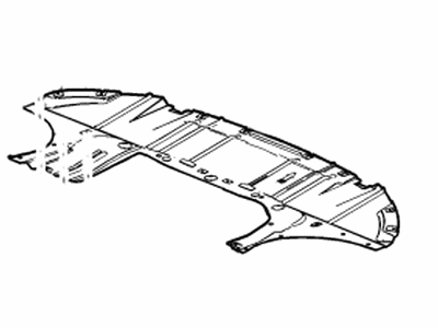 GM 84753910 DEFLECTOR ASM-U/B FRT AIR