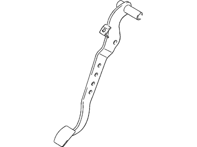 GM 91172994 Pedal,Brake