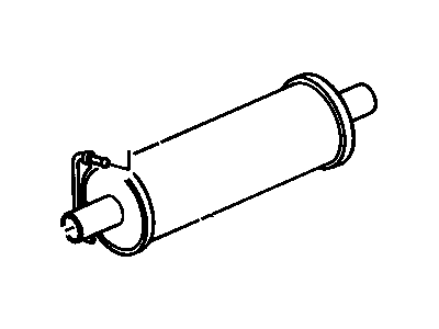 GM 12471958 Muffler Asm,Exhaust