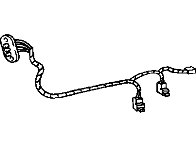 GM 12138112 Harness Assembly, Rear Side Door Door Wiring