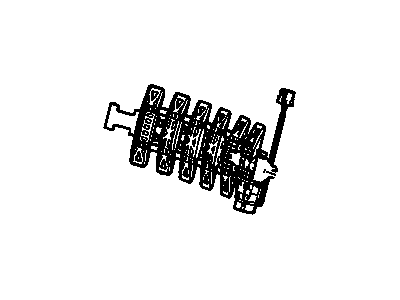 GM 15865928 Lumbar Sub System, Seat