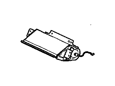 GM 10445093 Airbag,Instrument Panel