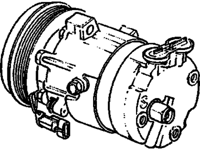 2001 Cadillac Catera A/C Compressor - 89019240