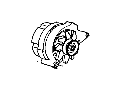 1989 Chevrolet Camaro Alternator - 10463014