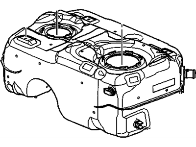 Saturn Vue Fuel Tank - 25910570