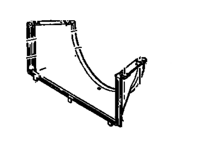 GM 15762758 Shroud, Radiator Fan Lower