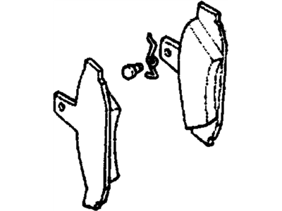 1996 Chevrolet Caprice Brake Pad - 18021521