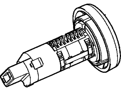 GM 15860312 Cylinder Assembly, Ignition Lock (Uncoded)