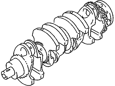 GM 91177519 Engine Crankshaft (On Esn)