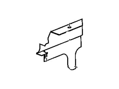 GM 15144061 Shield, Intake Air Splash