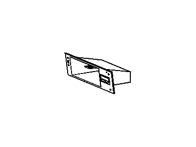 GM 25695612 Compartment Asm,Instrument Panel *Wheat