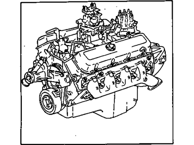 GM 12568758 Engine,Gasoline (Service New)